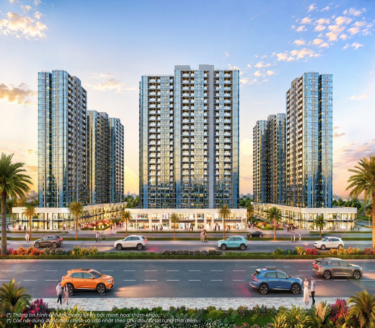 Căn hộ Vinhomes Studio 1 đến 3 phòng ngủ
